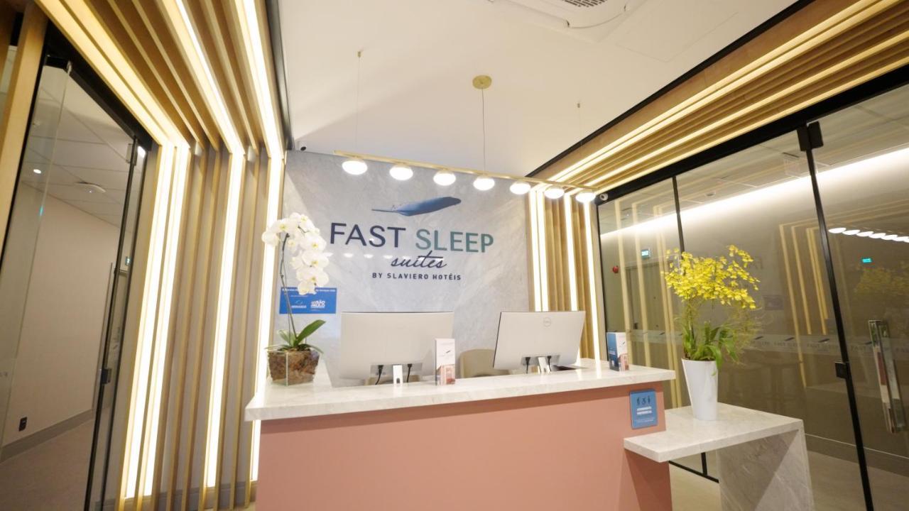Fast Sleep Suites By Slaviero Hoteis - Hotel Dentro Do Aeroporto De Guarulhos - Terminal 2 - Desembarque Oeste Exterior foto